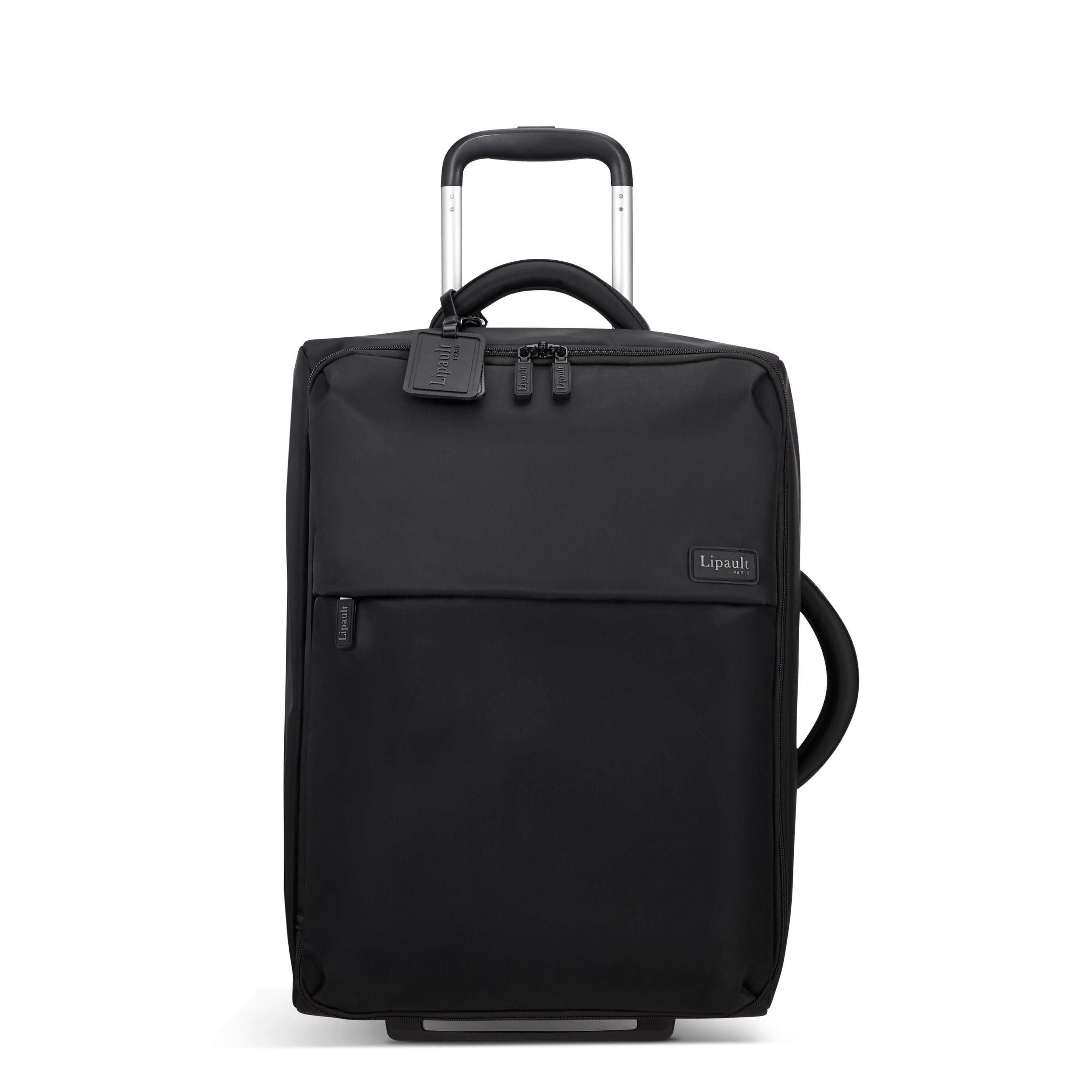 Lipault Foldable Plume Cabin Upright, Black, Front Image image number 0